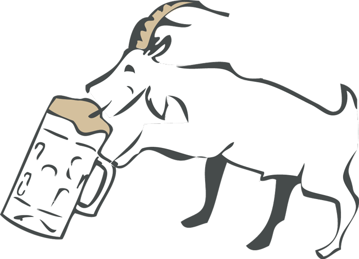 Bier Ziege Illustration